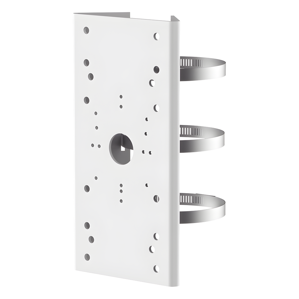 Montaje de Poste con Recubrimiento Anticorrosión para Domos PTZ epcom / HIKVISION