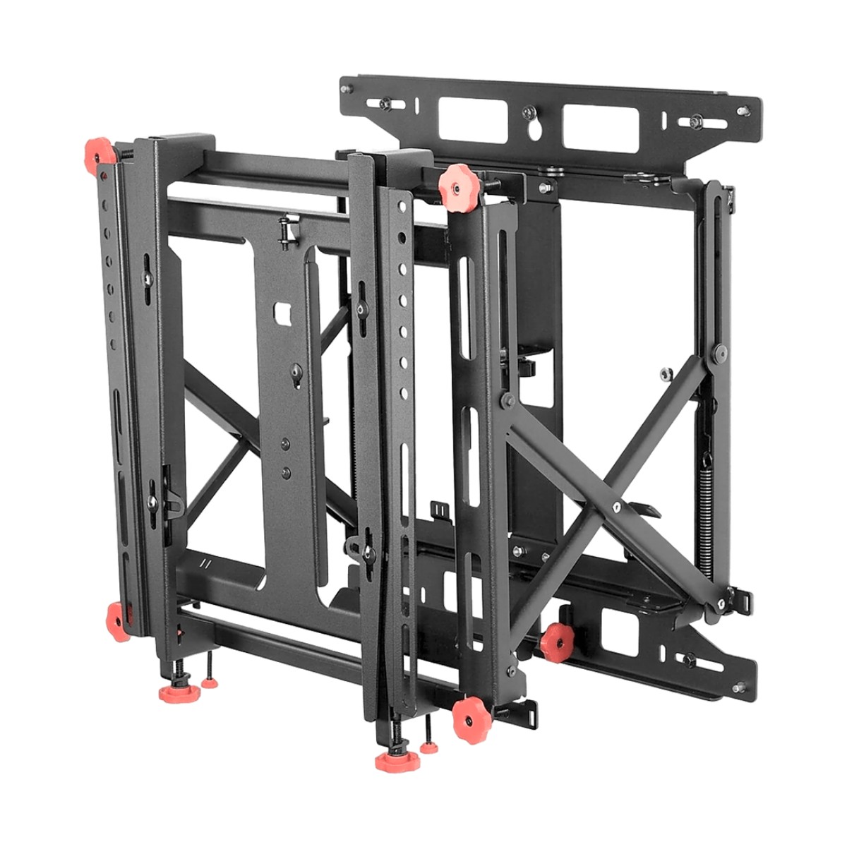 Soporte Muro para video wall LCD / Liberación Rápida / Para Pantallas 46"-60" / Ajuste Micro Sin Herramientas XYZ 1.5" / VESA 600x400 mm / Carga Máxima 56Kg / Gestión Integrada de Cables
