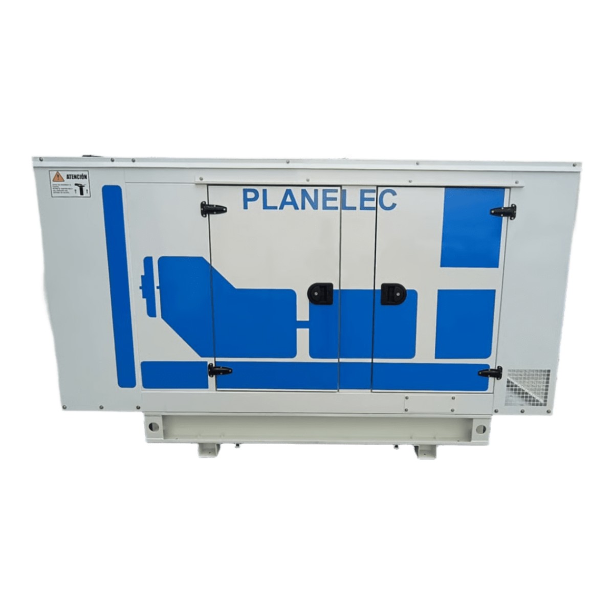 Planta de Emergencia Diesel/ 63 kW (79 kVA) Emergencia / 57 kW (71 kVA) Continuo / 220/127V / Trifásico 4 Hilos / 1800 RPM / Motor Cummins 4BTAA3.3G12 / Generador Stamford S1L2Y1 / Control PEM-CAP / Transferencia Automática/ Tanque 125 L