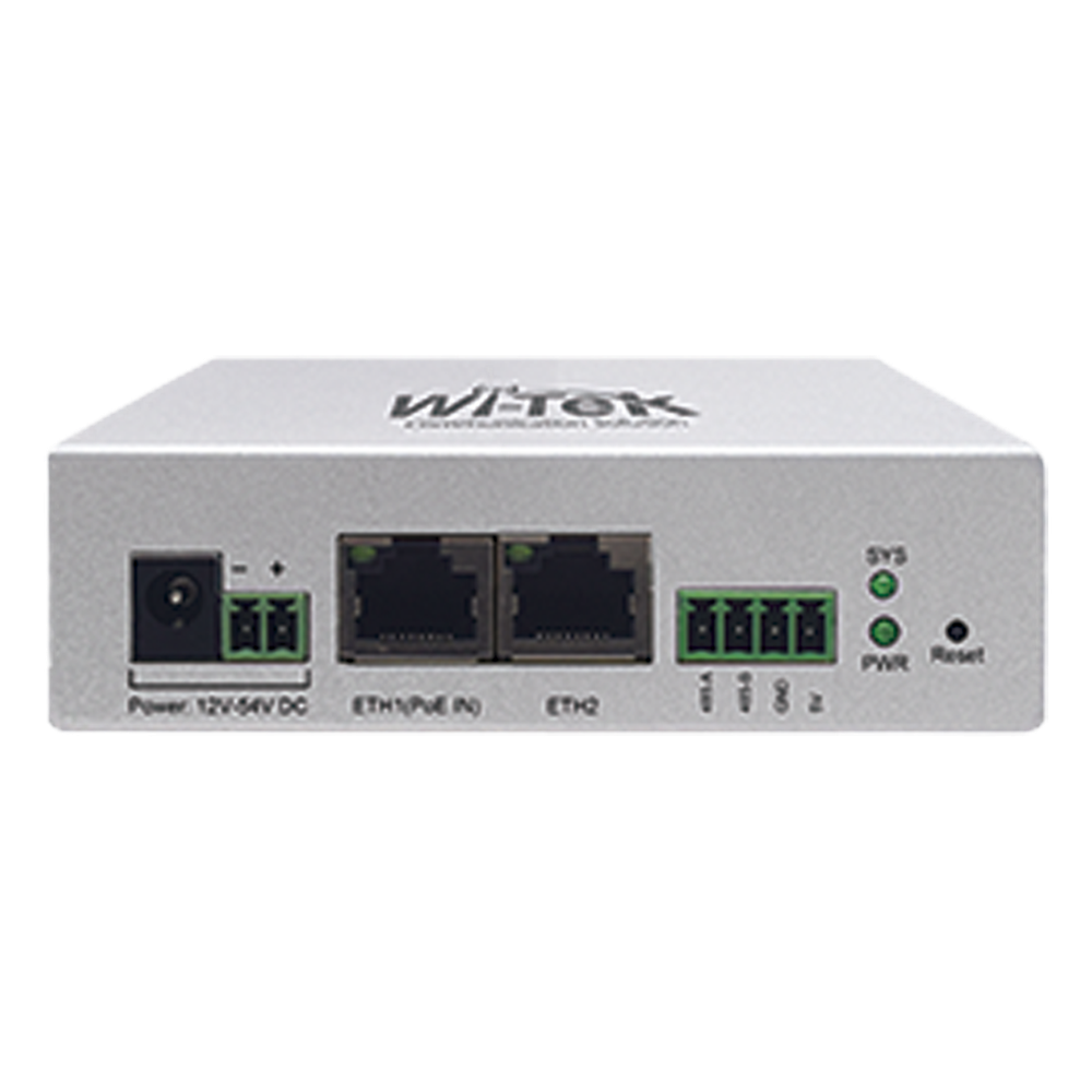 Controlador IoT / 2 Puertos 10/100 Mbps / Administración y Monitoreo desde la nube / Ideal para Sistemas Solares / Múltiples métodos de Alimentación