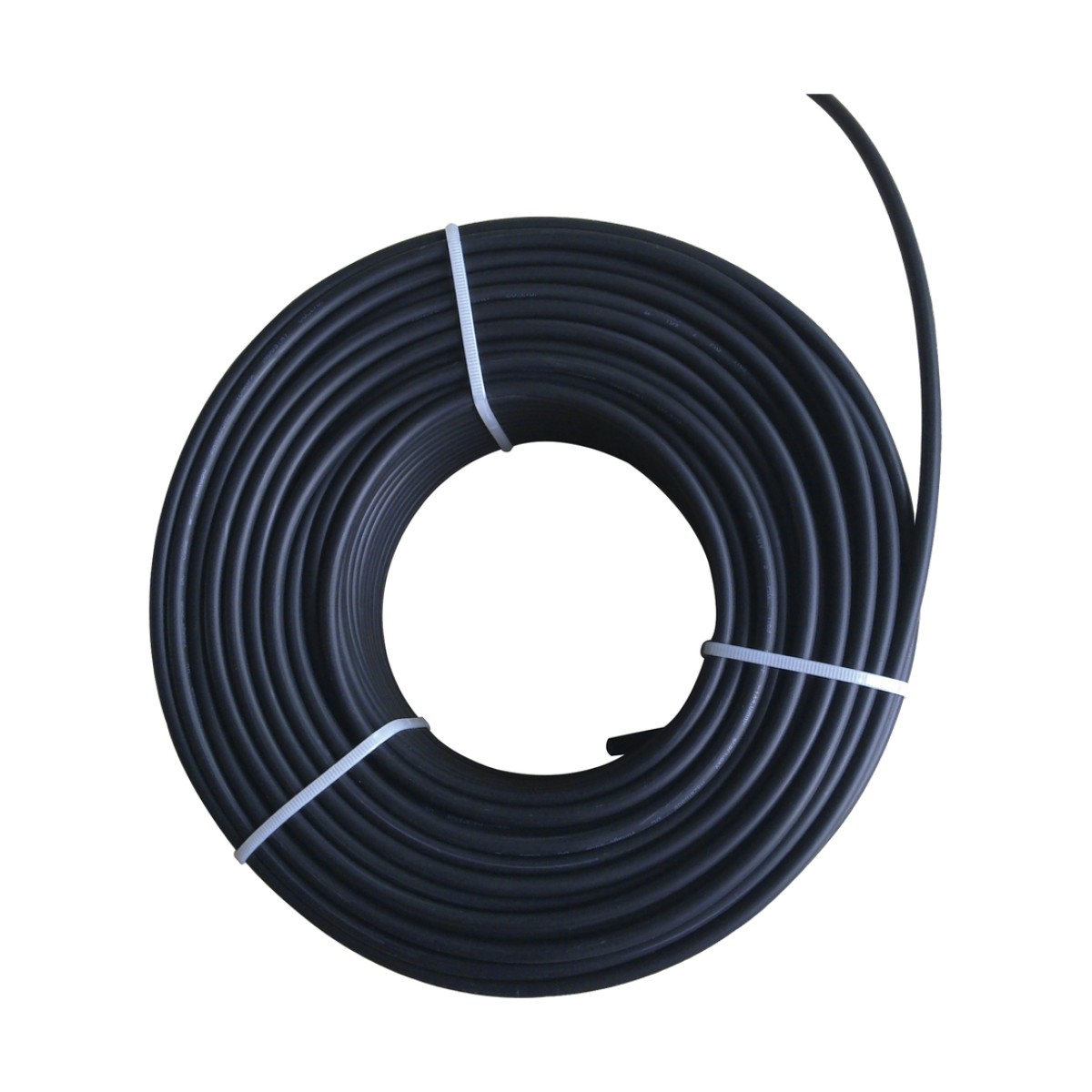 Cable Fotovoltaico Negro / 10 mm² ( 8 AWG) / Material COBRE /  2000V / Rollo de 50 metros.