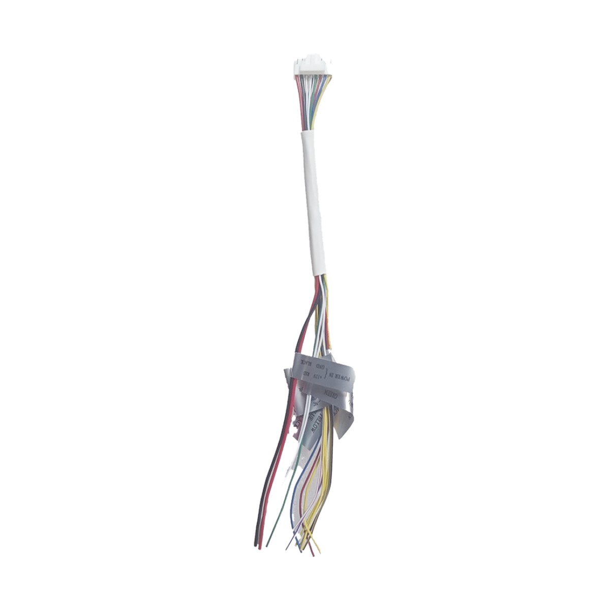 Arnes Siames de Conexion Alarma / Voltaje / Comuniación para Terminal Modelo DS-K1T341AMF / DS-K1T341CMFW