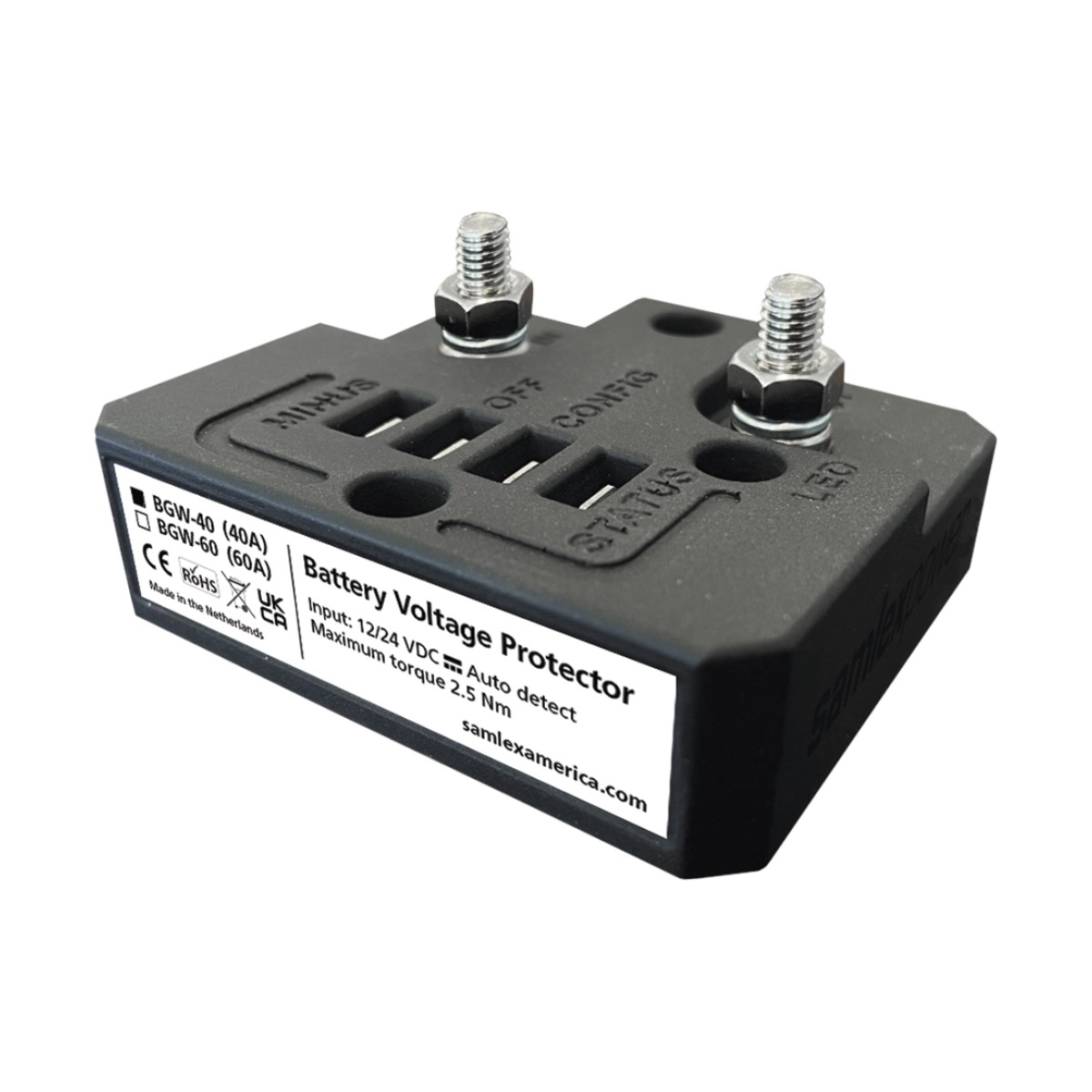 Protector de Baterías 12/24V a Prueba de Agua 40 A