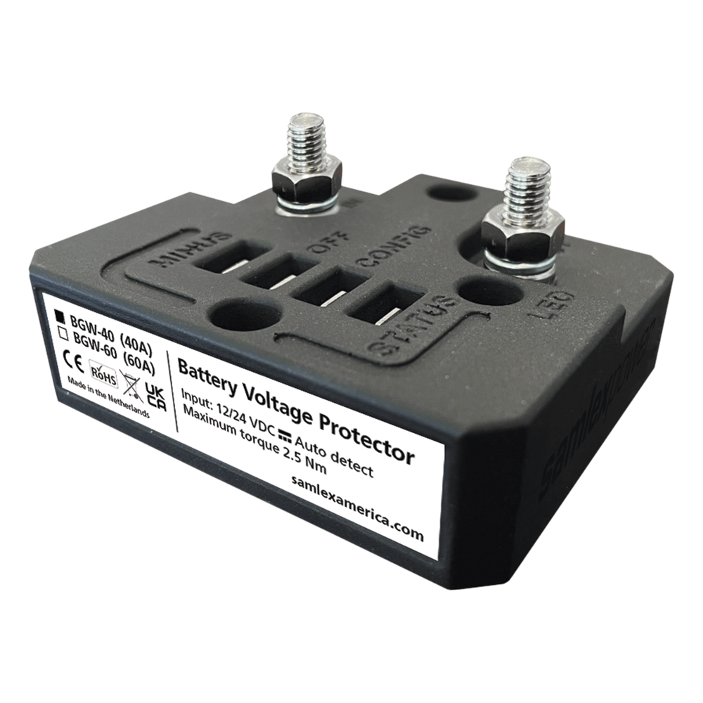 Protector de Baterías 12/24V a Prueba de Agua 40 A
