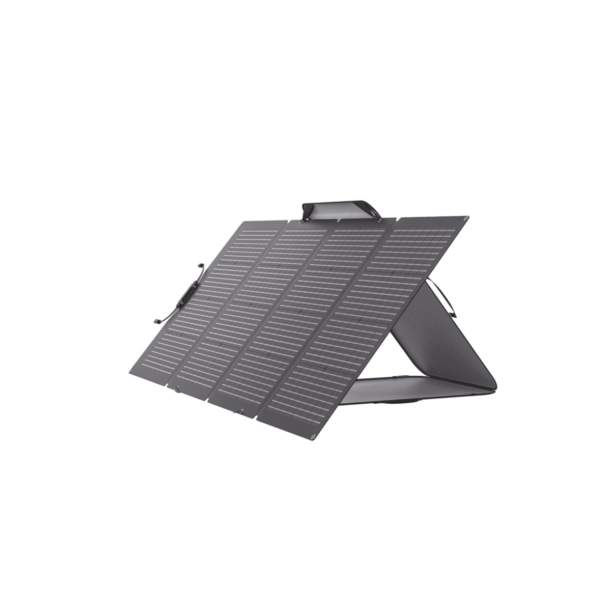 Módulo Solar Bifacial, Portátil y Flexible de 220W Recomendado para Estaciones Portátiles EFD330, EFD350 ó EFD500 / Ajuste de Ángulo / Carga Eficiente / Incluye Cable XT60 a MC4