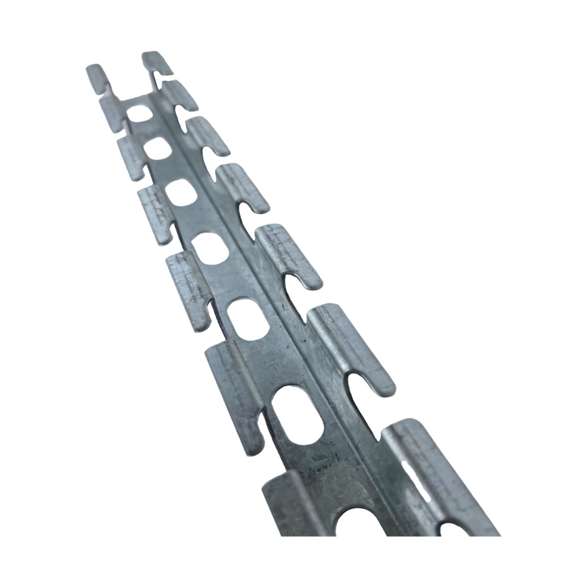 Sujetador Universal Profundo Multiusos, Tramos de 3 metros de largo, Con Acabado Electro Zinc, Complemento Ideal Para la Instalación de Charola Tipo Malla