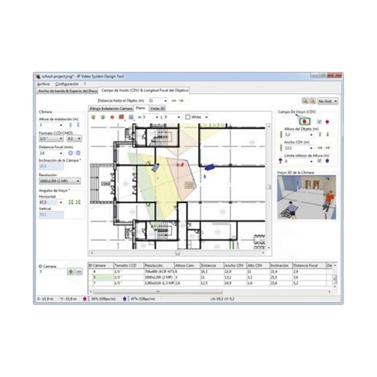 IP Video System Design EXPERT Tool / Software de Diseño para el Sistema de Vídeo IP / Hasta 256 Cámaras por Proyecto