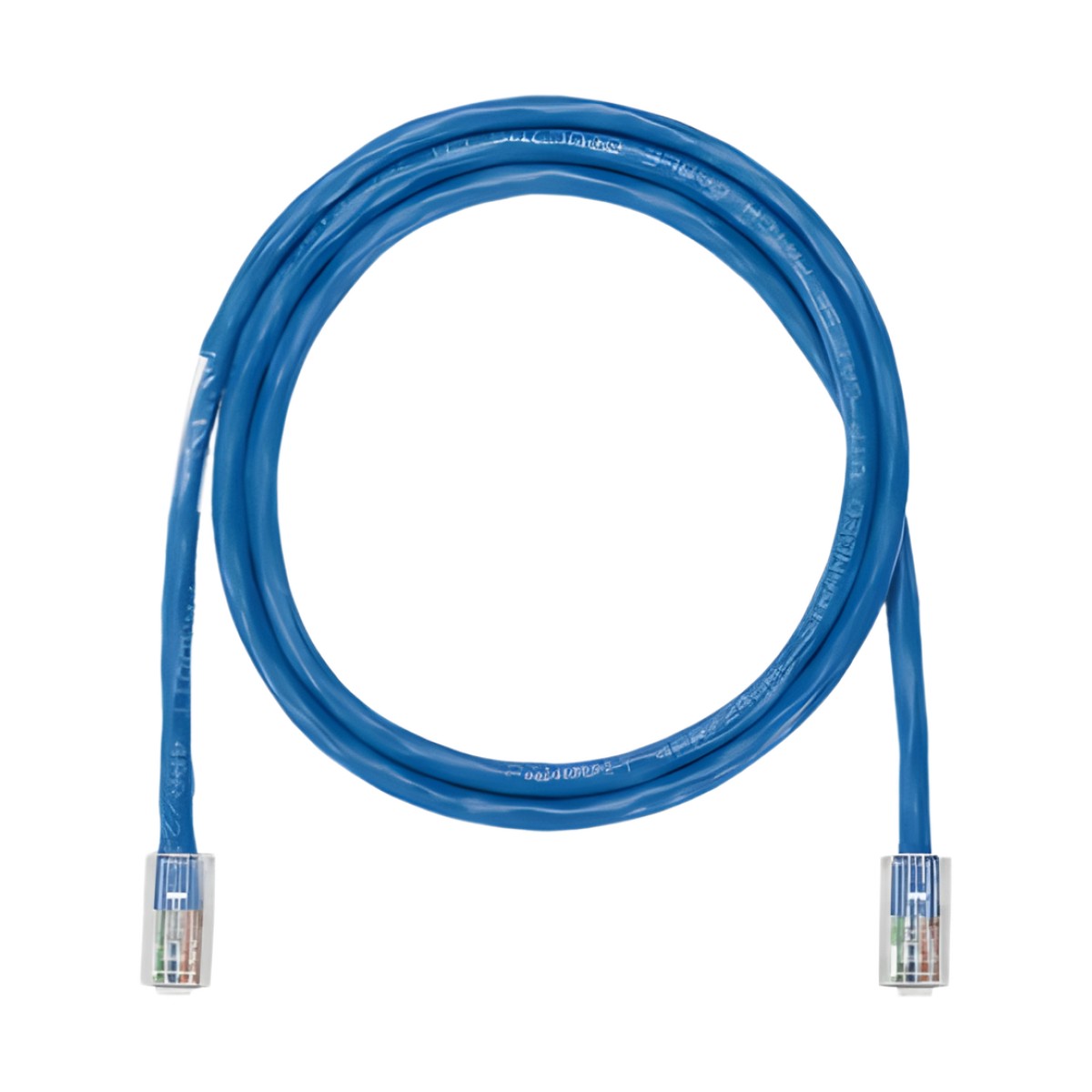 Cable de Parcheo UTP Categoría 5e, con Plug Modular en Cada Extremo - 6 Metros (19.69 Pies) - Azul