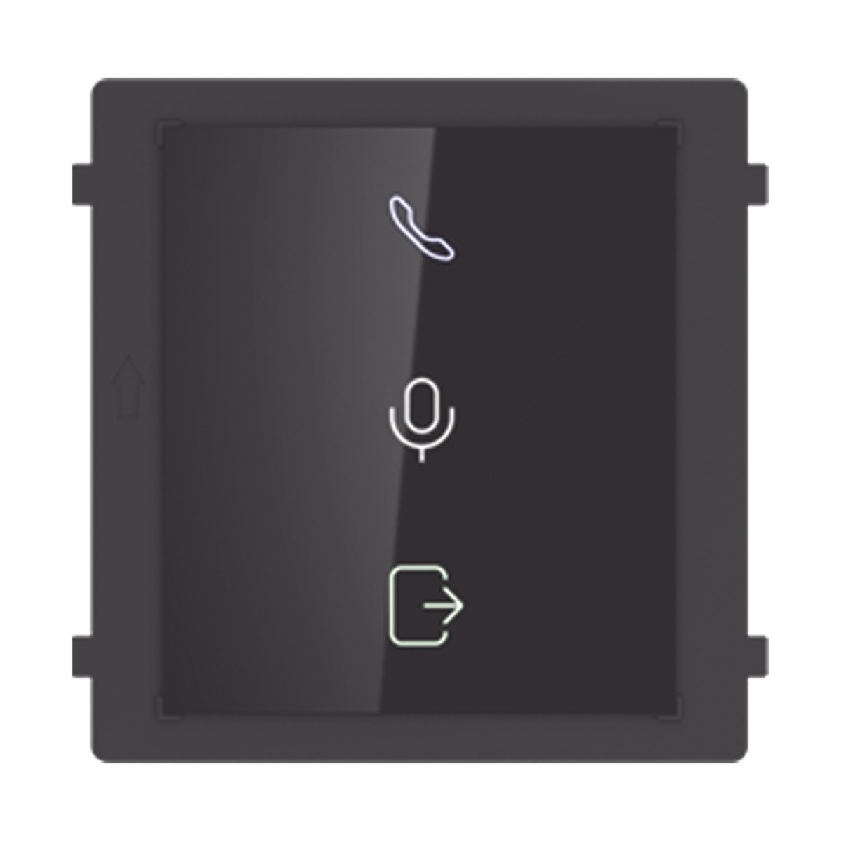 Modulo para Indicar Recepción de Llamada / Apertura de Puerta o Audio Bidireccional en Videoportero IP Modular