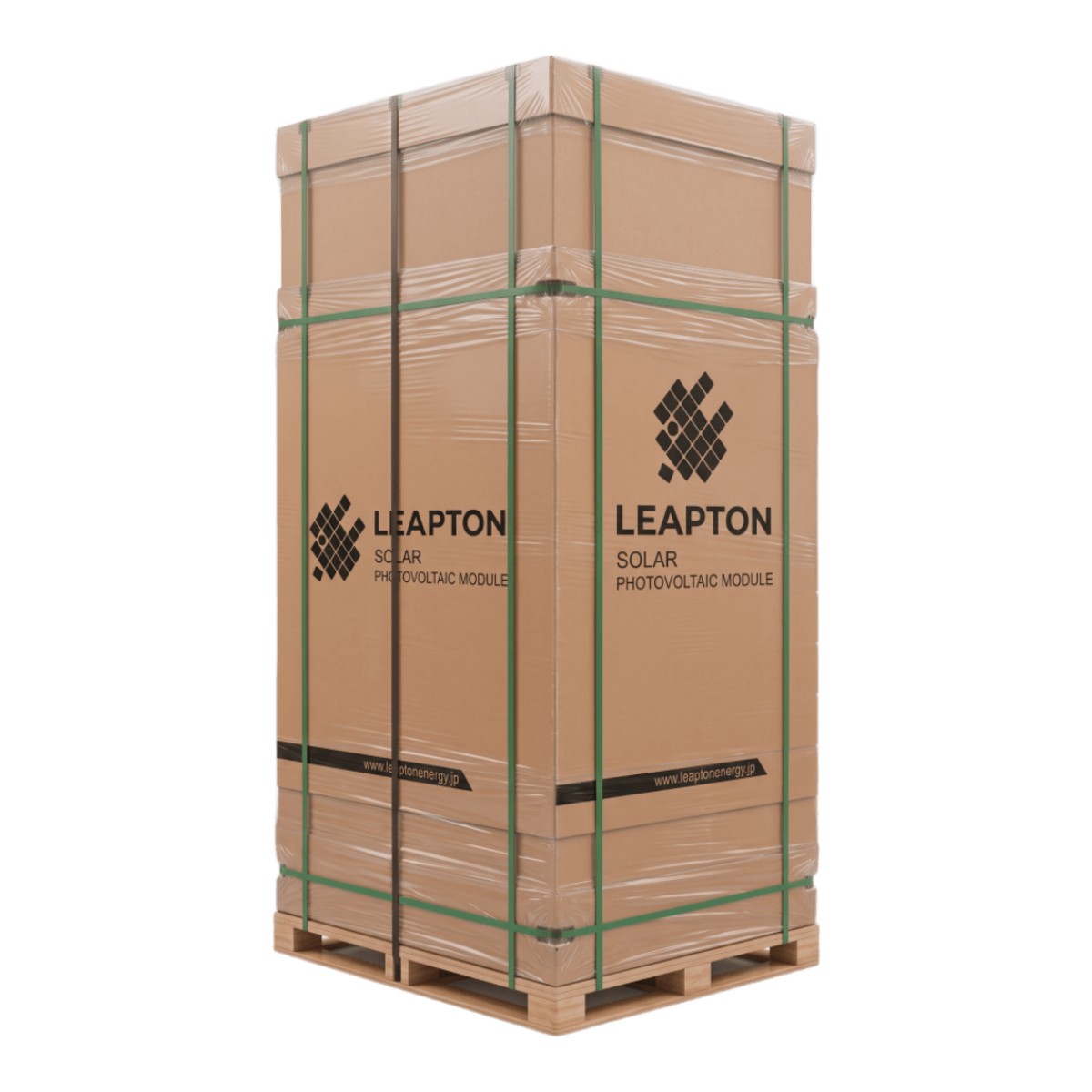 Pallet con 34 piezas de Módulo Solar LP210*210M66NB730W, 730 W BIFACIAL, 49.4 Vcc, Monocristalino TOPCon