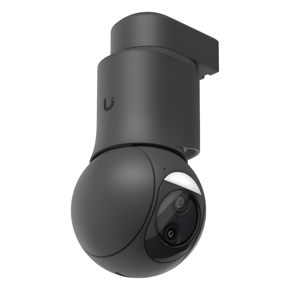 Cámara UniFi Protect G6 PTZ Color Negro, Doble Lente 4K, Zoom Híbrido 10x, Motor AI Multi-TOPS, Visión Nocturna IR 30m, Audio Bidireccional, Protección IP66, Resistencia al Vandalismo IK04