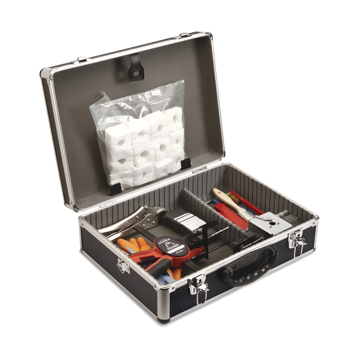 Kit de Molde Múltiple Cable/Pletina/Pica / Diámetro 15.9 mm / 40-60 Soldaduras / Maletín Completo / Alta Conductividad
