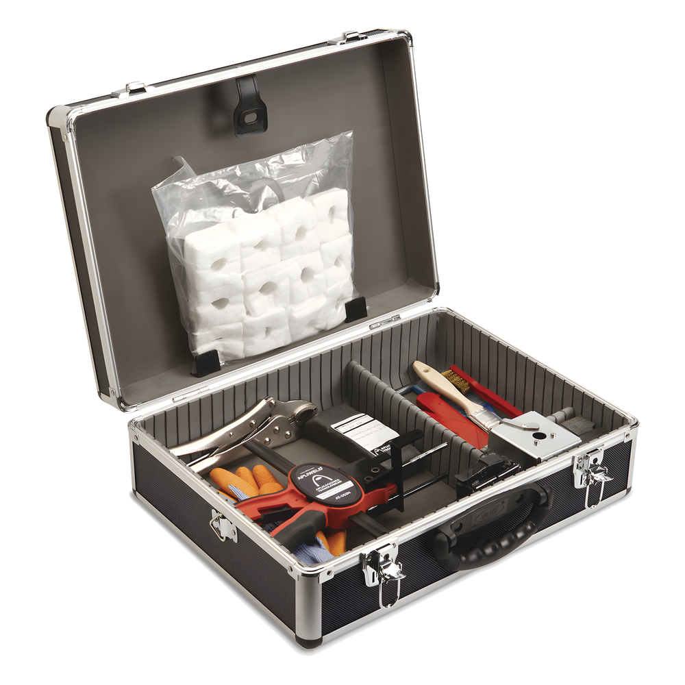 Kit de Molde Múltiple Cable/Pletina/Pica / Diámetro 15.9 mm / 40-60 Soldaduras / Maletín Completo / Alta Conductividad