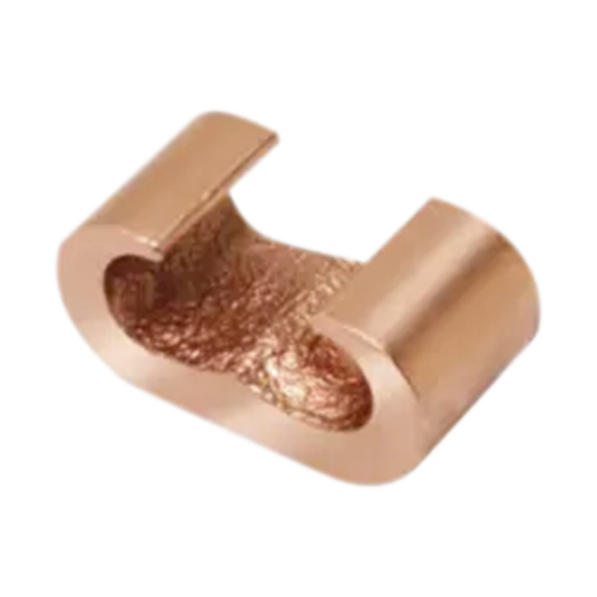 Conector Mecánico tipo YGHC-C, compresión en forma C para  calibre mínimo 1 tre- 2/0 tre y conductor máximo 6 sol - 2 tre.
