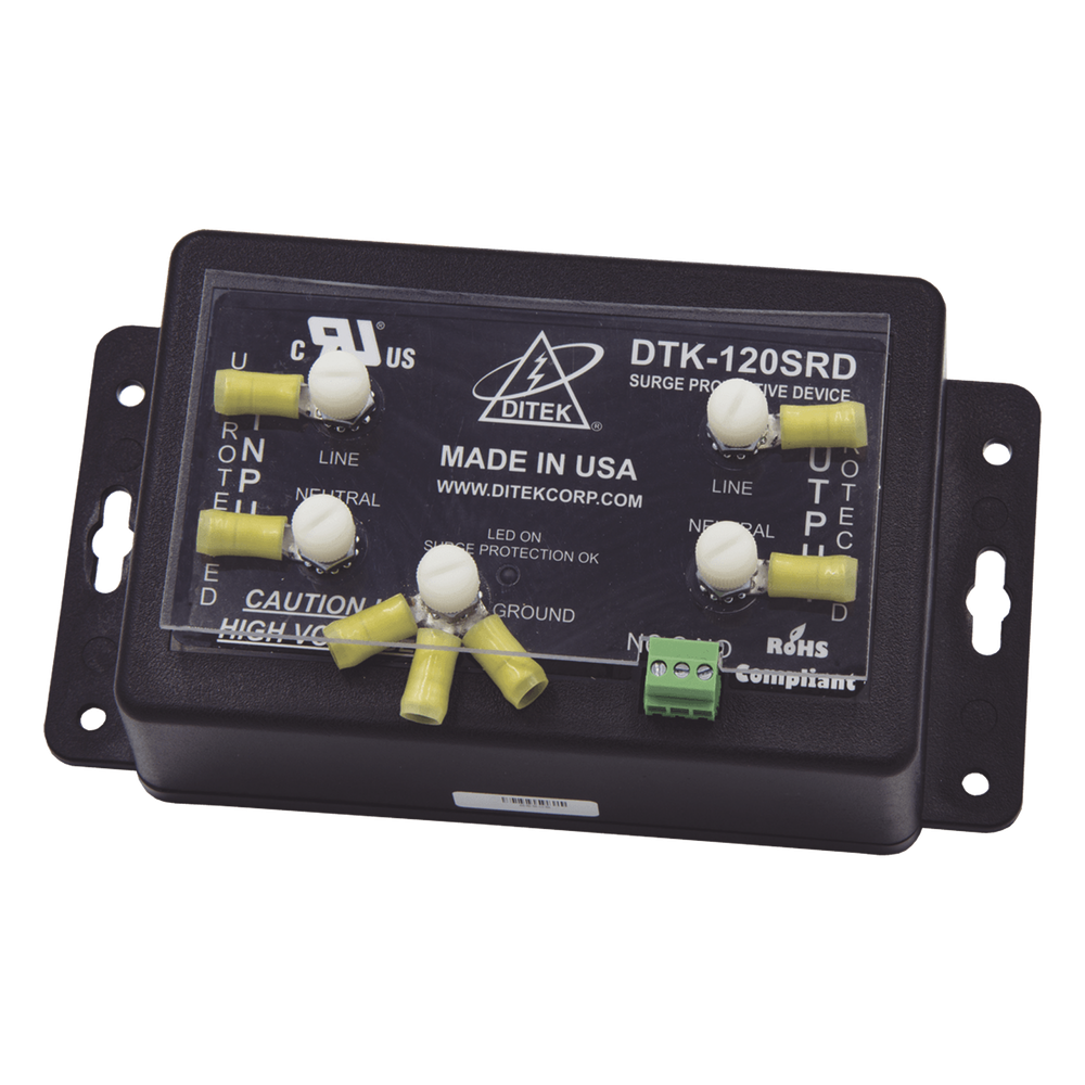 Protector 120 VCA Serie / 20 A / Contacto Seco / EMI/RFI / Paneles de Incendio y Equipo Crítico