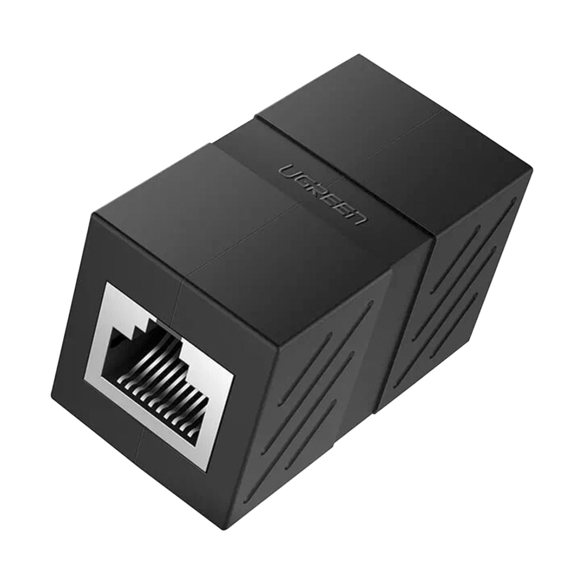 Acoplador (Extensor de Cable Ethernet RJ45 a RJ45) | 1000Mbps | Compatibilidad con Cat7 Cat6A Cat6 Cat5e | Compatible con POE | Ignífugo | ABS
