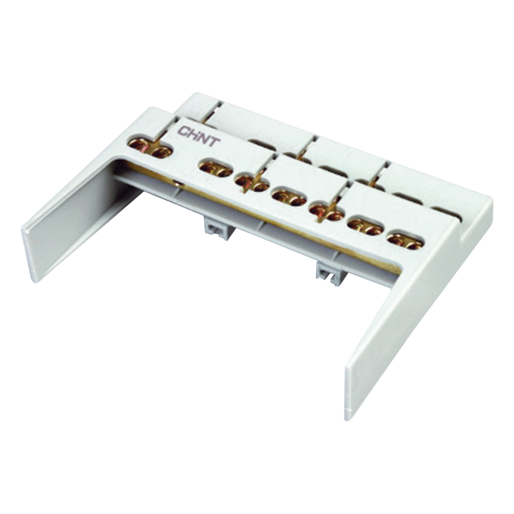 Soporte + Barra de Conexion (4 MOD) (4+2 ENTR.) IP40