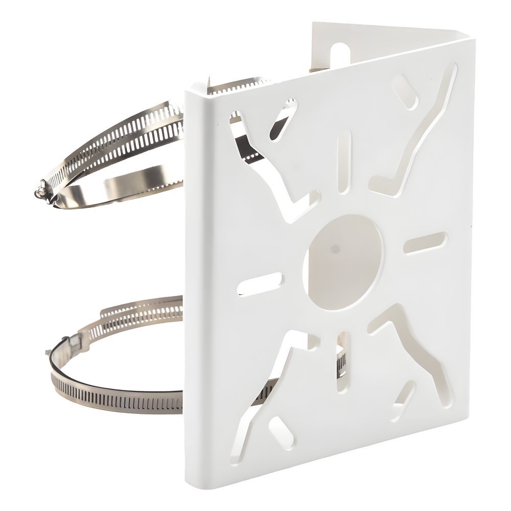 Montaje universal para instalación de cámaras en poste