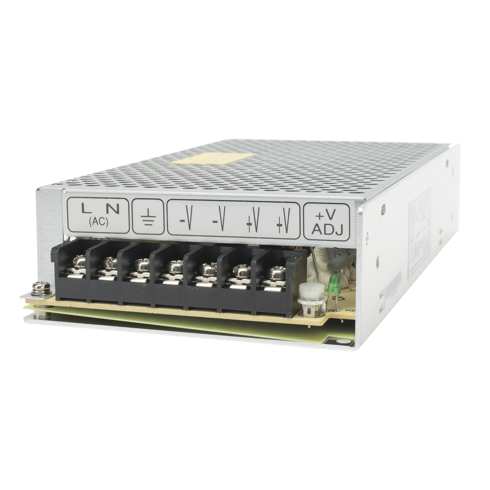 Fuente de Poder Industrial Conmutada 150W de Potencia, 24Vcc, 6.5A