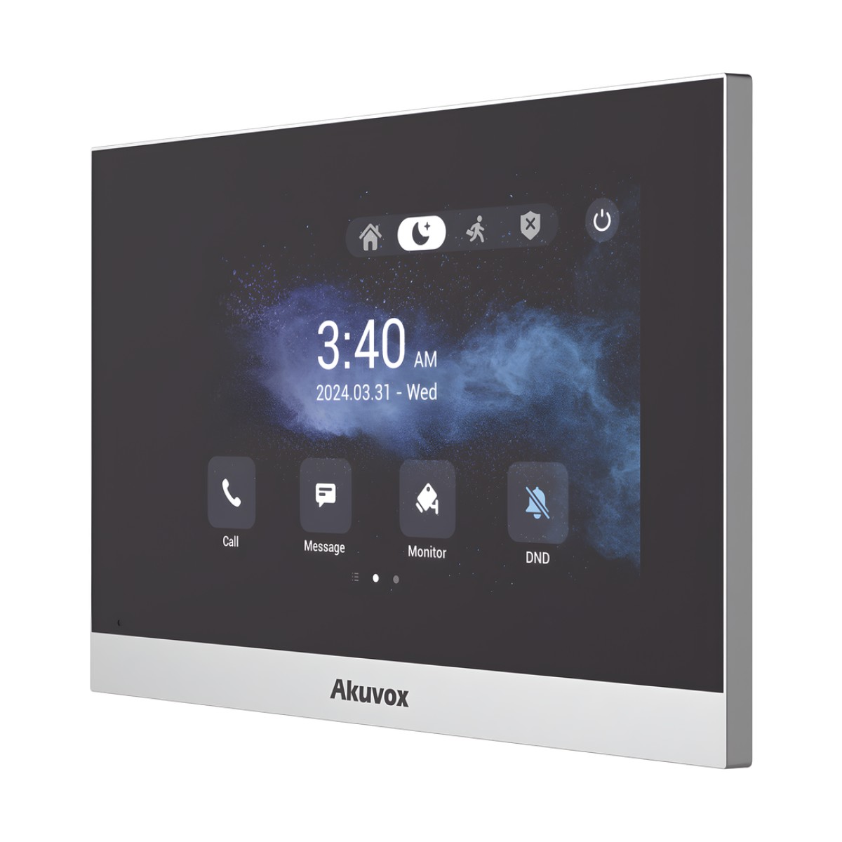 Monitor ANDROID / Soporta APP Android / Pantalla Touch Screen LCD 7" / WiFi / Punto WIFI / Bluetooth / PoE / SIP / 8 Entradas de Alarma / 1 Salida de Relé / Comunicación con App de Familiares / Administración 100 % en la Nube