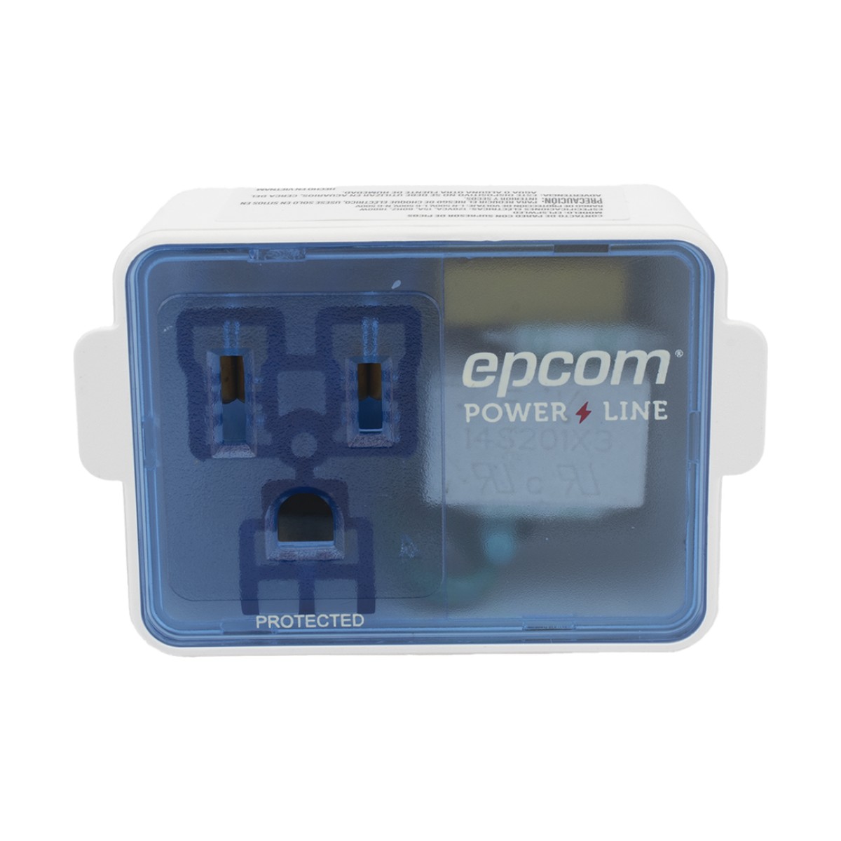 Supresor de Picos Portatil para Pared / 120 Vca / 1800 W / 540 Joules