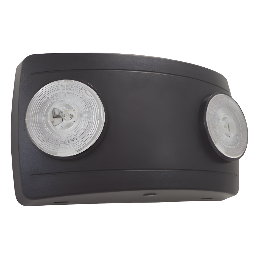 Luz de Emergencia SF660LB / 2W LED / 150 lm / 90 min Autonomía / Batería Ni-Cd / 127-240 VAC / UL 5VA / Negro