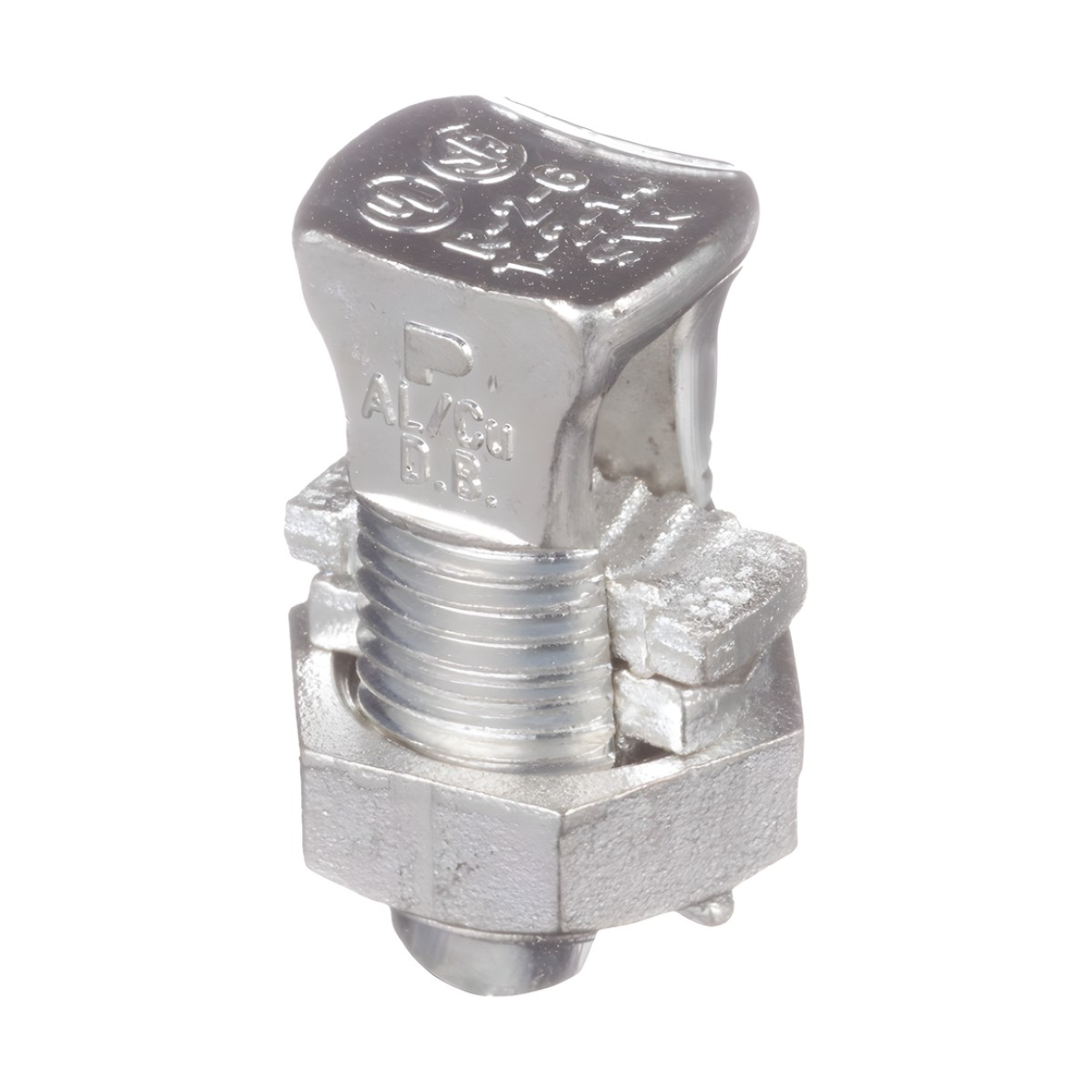 Conector Mecánico de Perno Dividido  Cobre, Estañado, Tipo SBCT, Clase Doble, para Cables Calibre #6 STR-#2 STR AWG.
