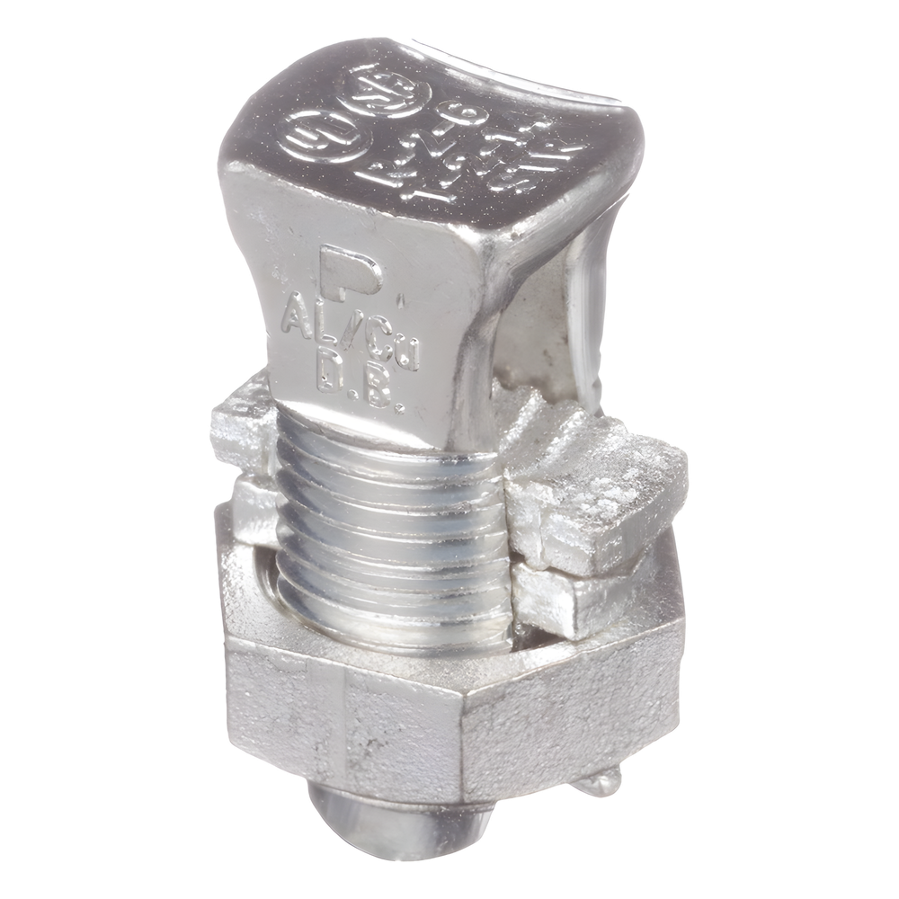 Conector Mecánico de Perno Dividido  Cobre, Estañado, Tipo SBCT, Clase Doble, para Cables Calibre #6 STR-#2 STR AWG.