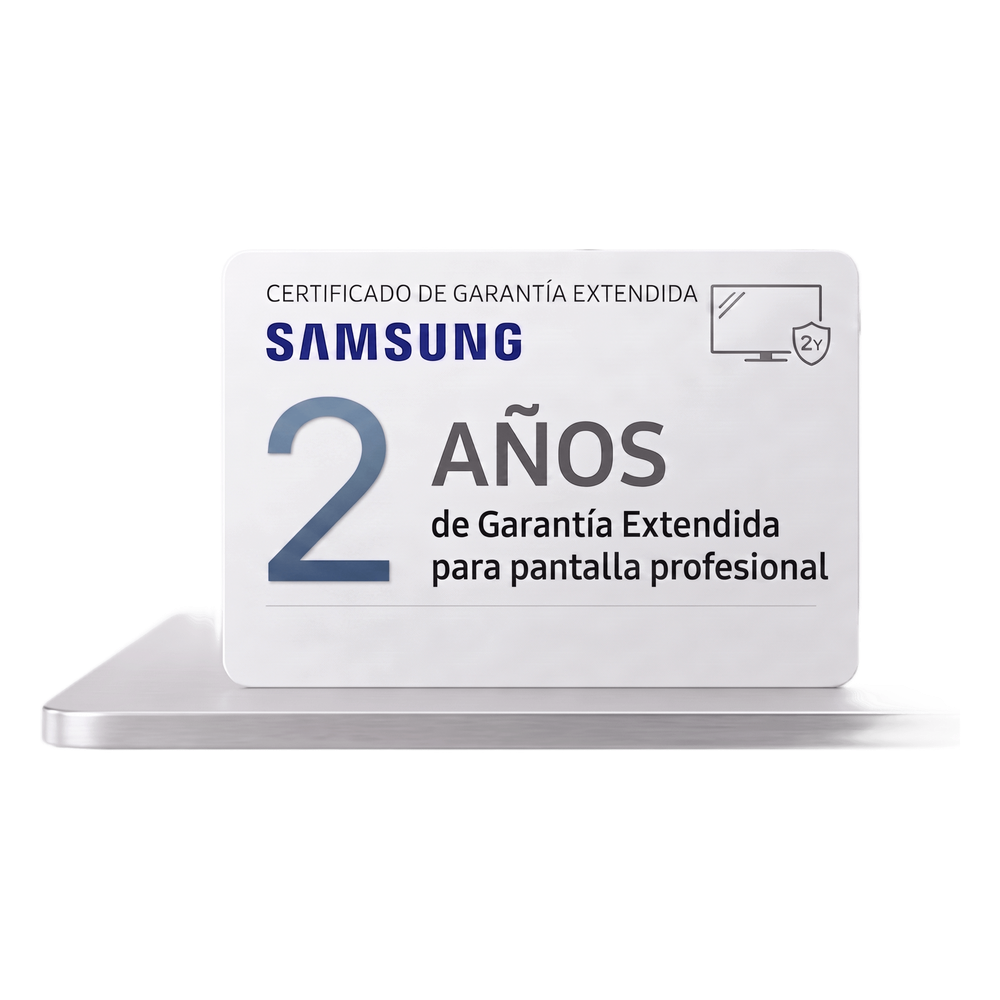 Extension de garantia 2 años adicionales para pantallas profesionales modelo BE46F