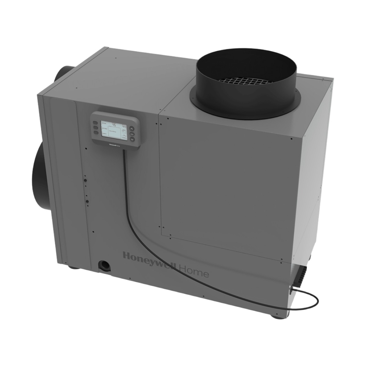 Deshumidificador de casa completa de 90 pints por día con ventilación integrada, salida tri-direccional y sensores de fuga, filtro MERV 8 de 14x20 pulgadas