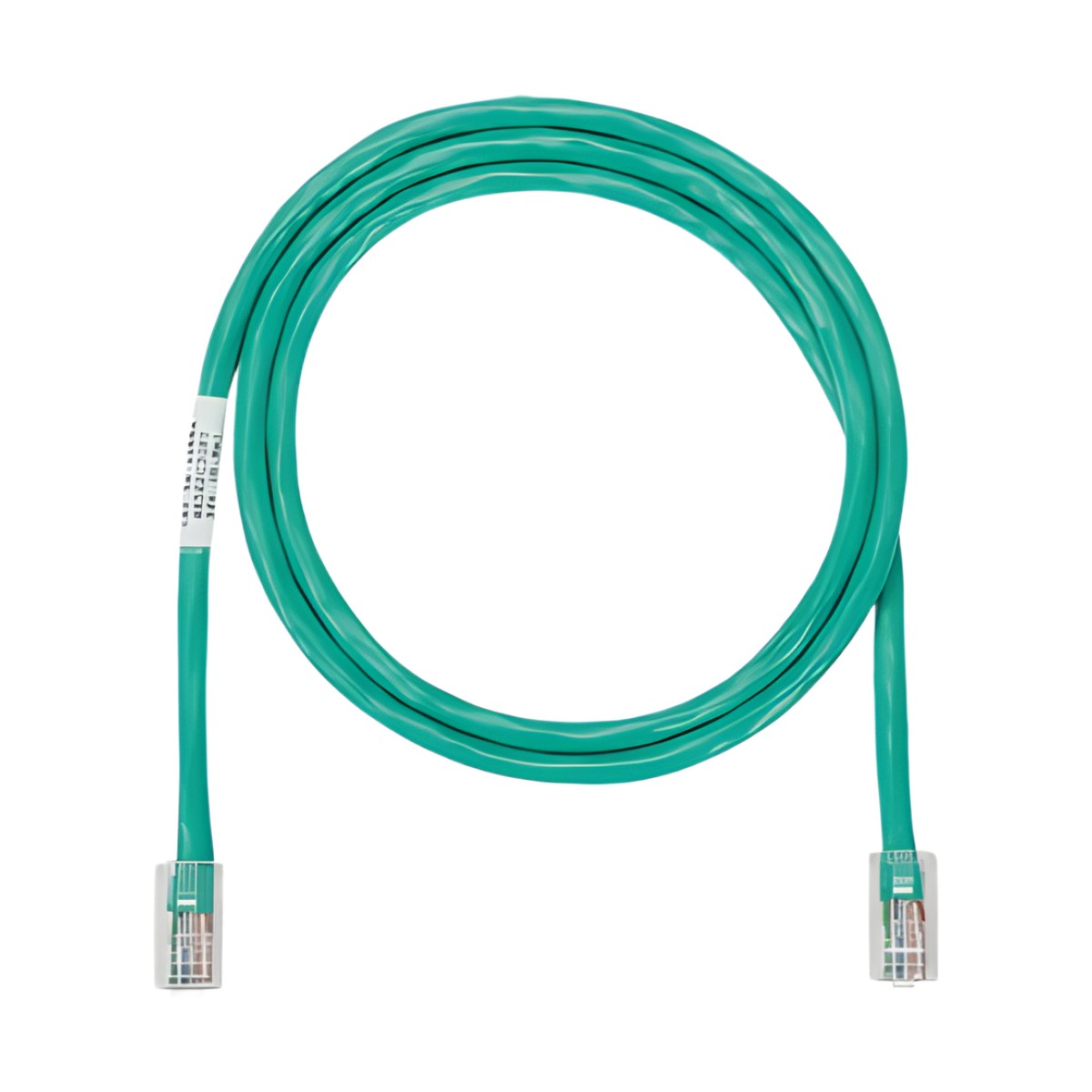 Cable de Parcheo UTP Categoría 5e, con Plug Modular en Cada Extremo - 4.3 Metros (14.11 Pies) - Verde