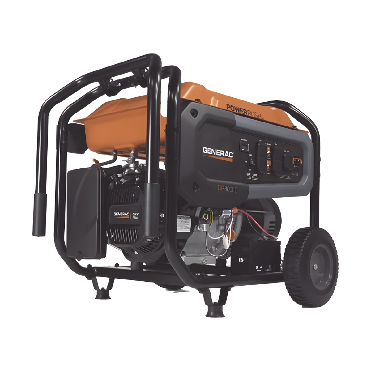Generador Portátil a Gasolina, 8 kW, 120/240Vca, Arranque Eléctrico