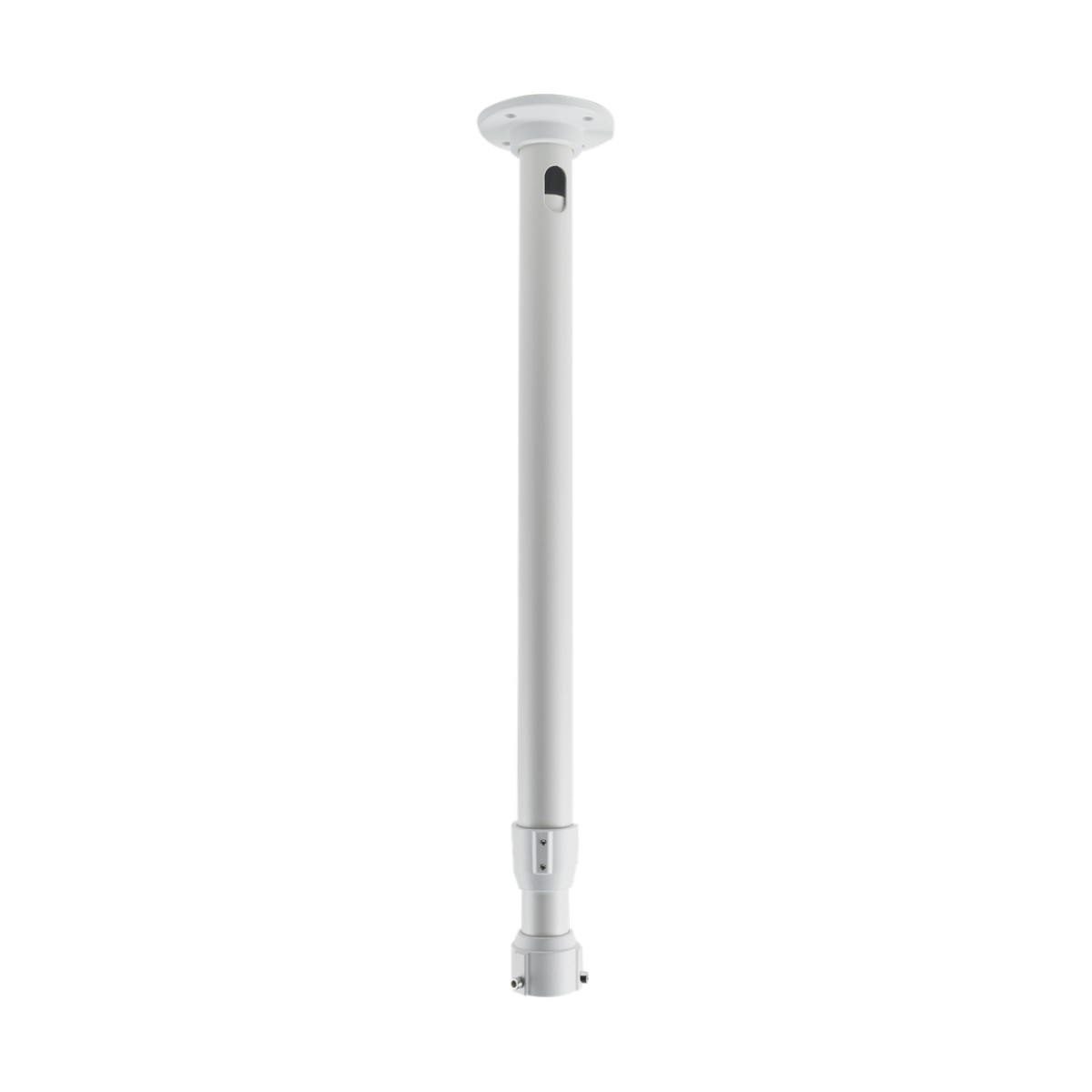 Montaje de techo telescópico tipo tubo para PTZ Hikvision, largo 60 cm - 120 cm