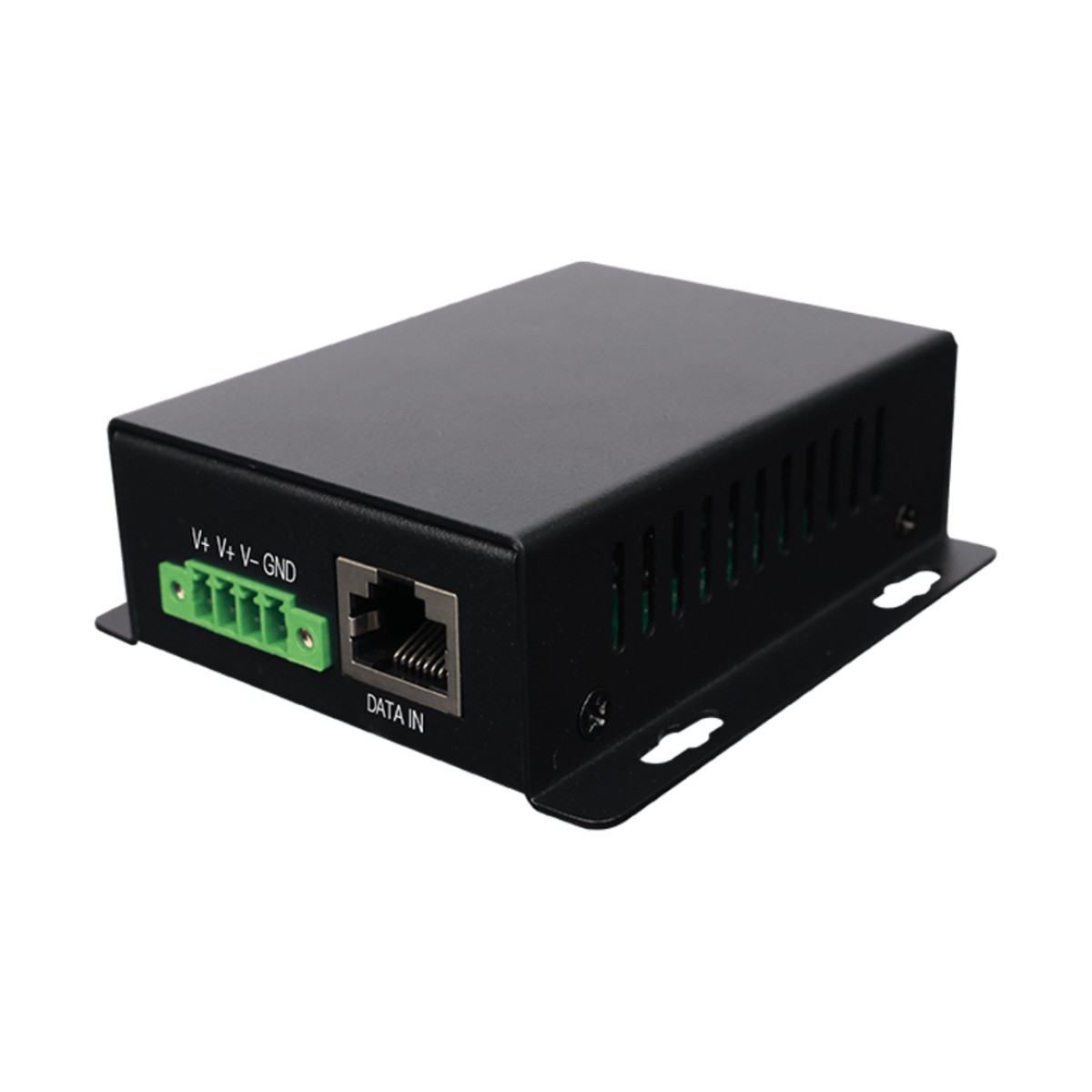 Inyector PoE Industrial / Ideal para Aplicaciones Solares / Entrada 9-32 Vcc / Salida PoE pasivo 24V / Conexión plug and play / Ideal para Enlaces Inalámbricos (Ubiquiti, Cambium, Mimosa, MikroTik)