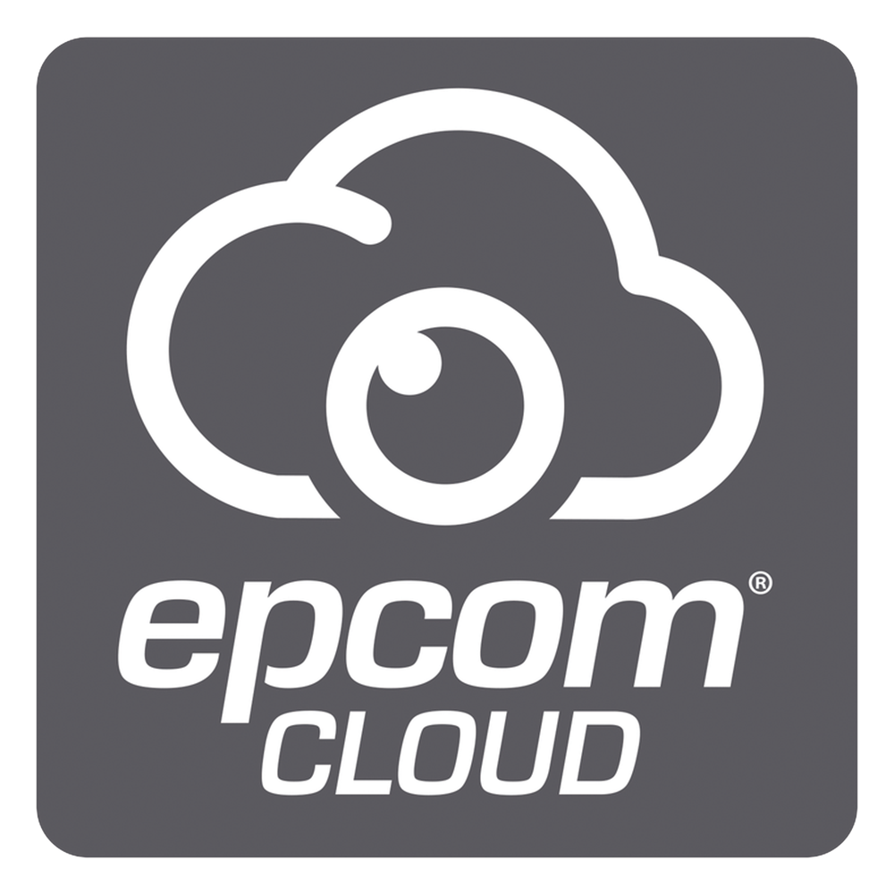 Suscripción Anual Epcom Cloud / Grabación en la nube para 1 canal de video a 8MP con 180 días de retención / Grabación por detección de movimiento