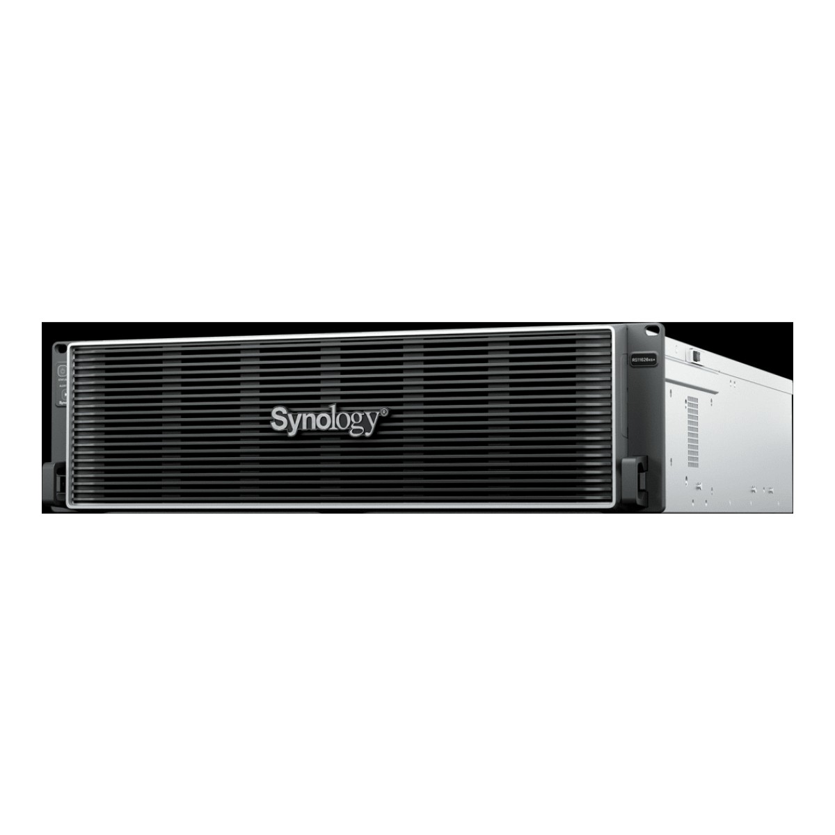 Servidor NAS RackStation 3U / 20 Bahías (16 x 3.5"/2.5" + 4 x 2.5") / 2 SSD M.2 NVMe Integrados RAID 1 / Dual 10GbE RJ45 / Escalable a 116 Bahías con RX1222sas / 234,000+ IOPS 4K / 10,500/8,200 MB/s / Fuentes Redundantes 800W