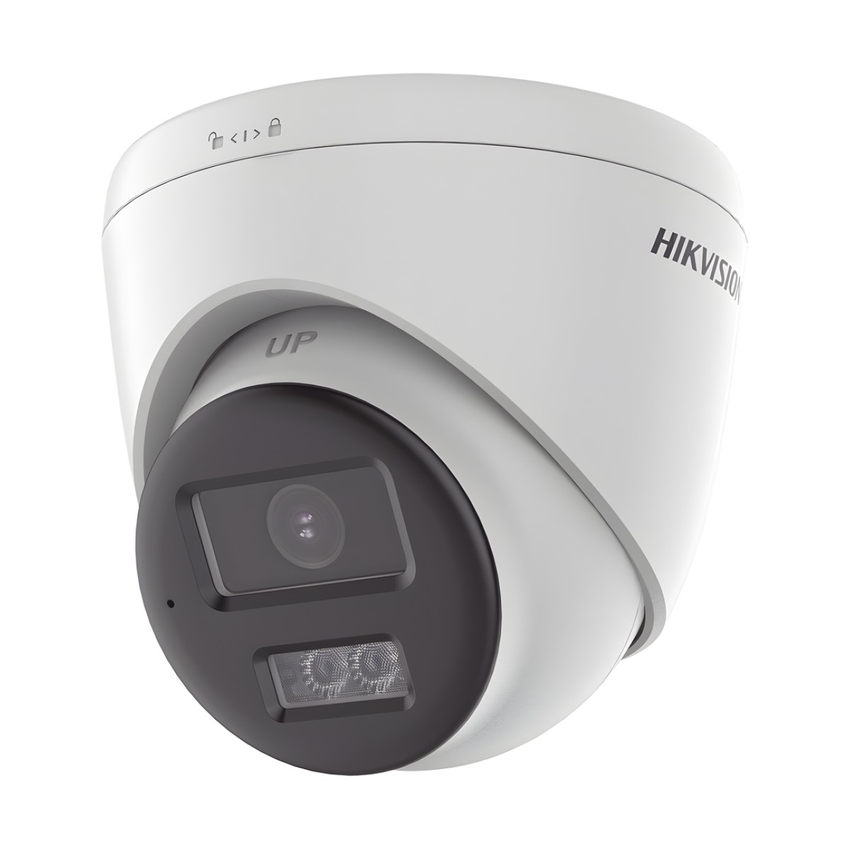 [Audio Bidireccional + Sirena & Estrobo + Dual Light + ColorVu] Turret TURBOHD 4K (8 Megapixel)  / Lente 2.8 mm / 40 mts IR EXIR + 40 mts Luz Blanca / Sirena / Micrófono y Bocina Integrado / Exterior IP67 / dWDR