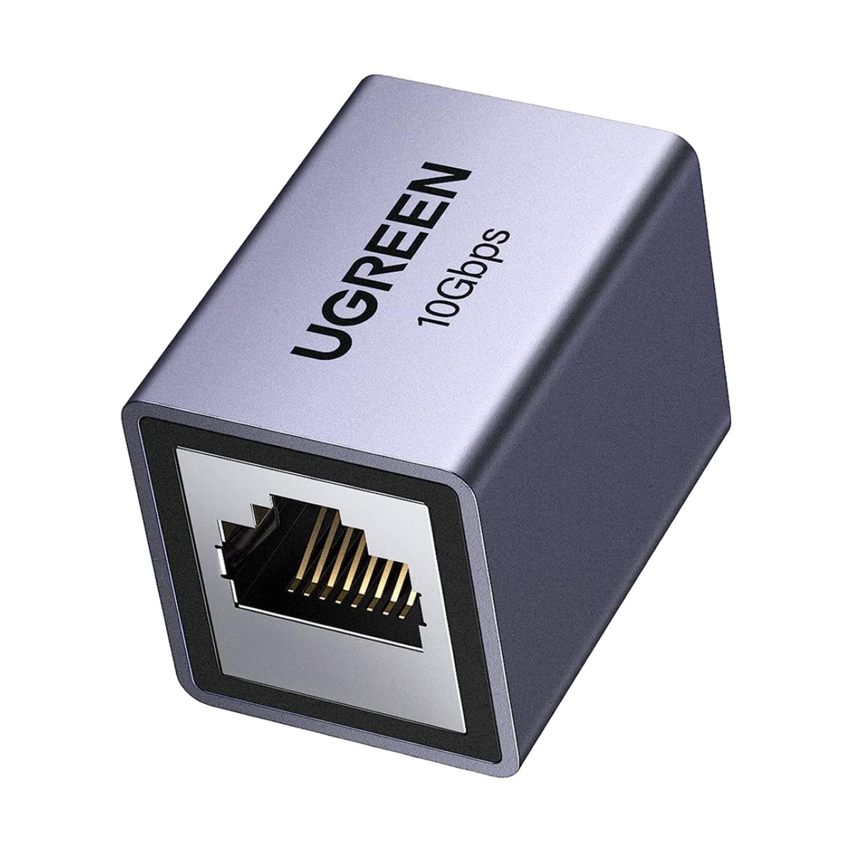 Acoplador STP (Extensor de Cable Ethernet RJ45) | 10Gbps | Blindado | Compatibilidad con Cat8 Cat7 Cat6 Cat5e | Hasta 100 Metros (328.08 Pies) | Aleación de Aluminio