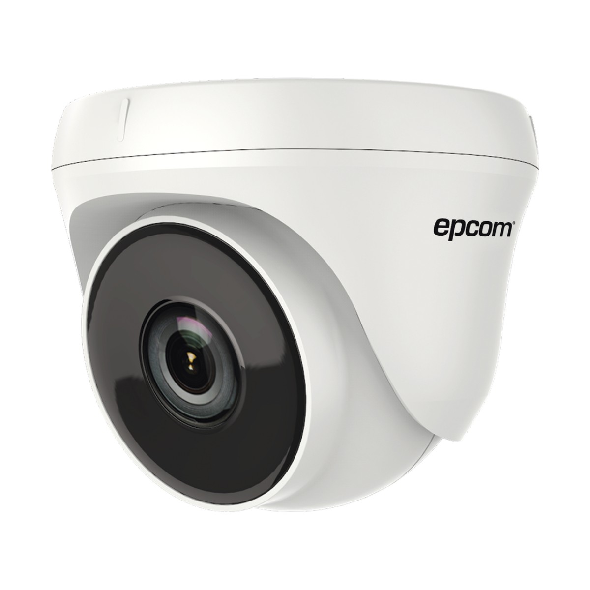 Turret TURBOHD 5 Megapíxel / 85° de Visión / Lente 2.8 mm / Interior / IR EXIR 20 mts / TVI-AHD-CVI-CVBS / Policarbonato