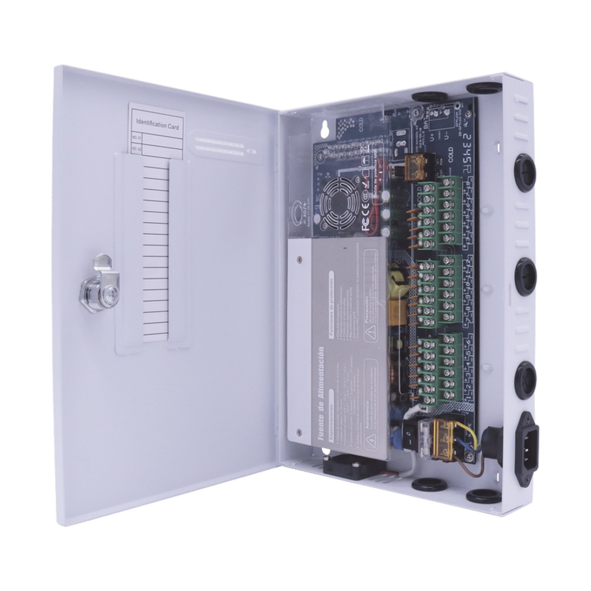 Fuente PREMIUM / 11-15 V / 18 canales / 30 A / Alta tecnología en seguridad / Doble ventilador / Hasta 1.85 Amperes por Salida / Filtro de Ruido por canal / Diseño de alta gama.