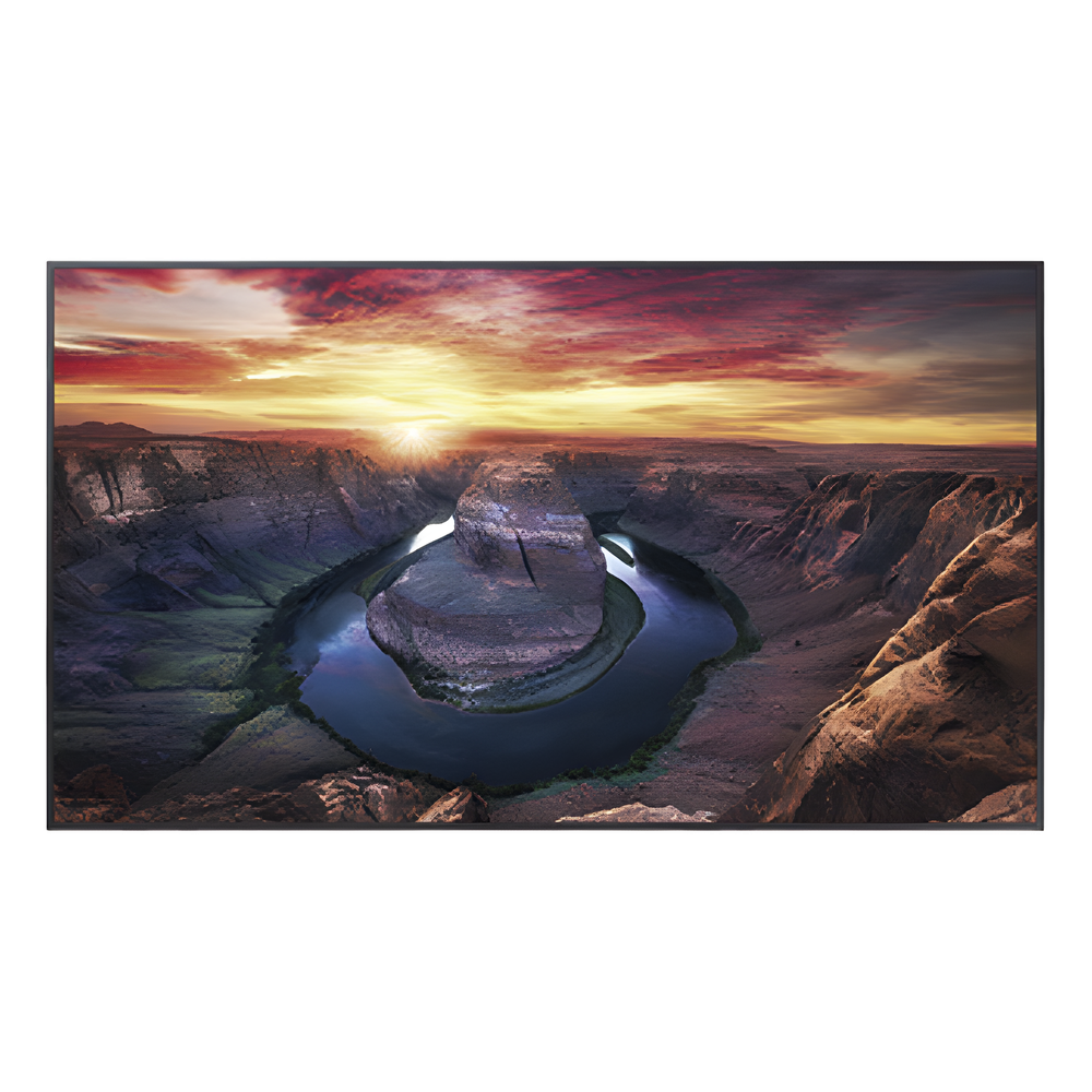 Pantalla Profesional LED de 50", UHD 4K (3840x2160p), Entradas de Video HDMI/DisplayPort / USO 24/7 / Compatible VESA / Compatible con software MagicInfo