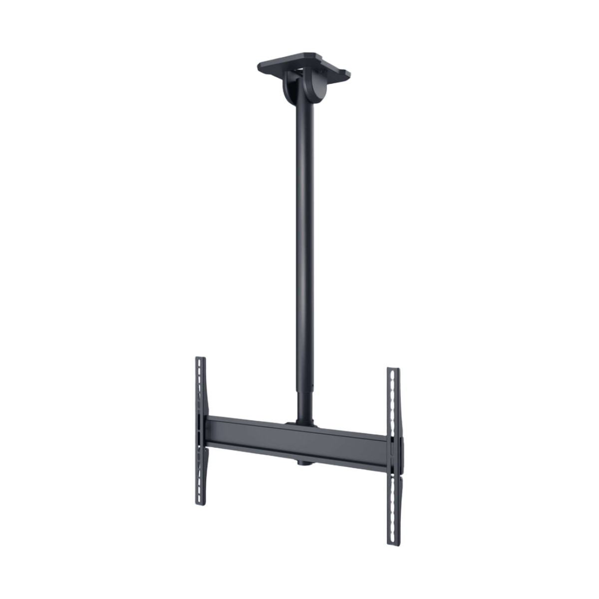 Soporte de Techo Universal Paramount PCM150 para Pantallas de 43" a 90"+ / Capacidad de Carga 150 lb (68 kg) / Ajuste Vertical 39.59" a 63.21" / Rotación 360° / Inclinación +20°/-5° / Montaje en Techos Planos