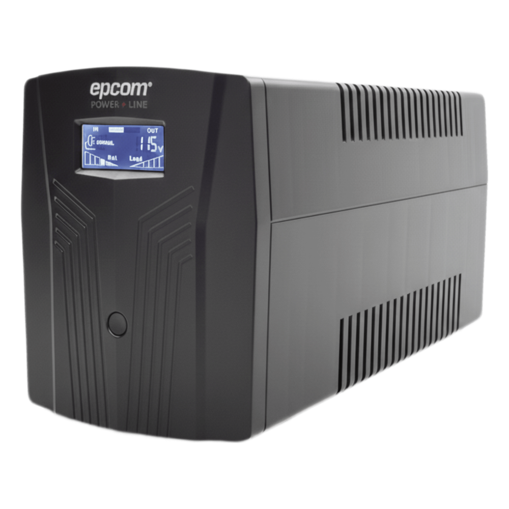 UPS de 1500VA/900W / Protección contra Descarga, Sobretensión y Picos Transitorios / Entrada y Salida 120 Vca/ Clavija NEMA 5-15P / 6 Tomas NEMA 5-15R