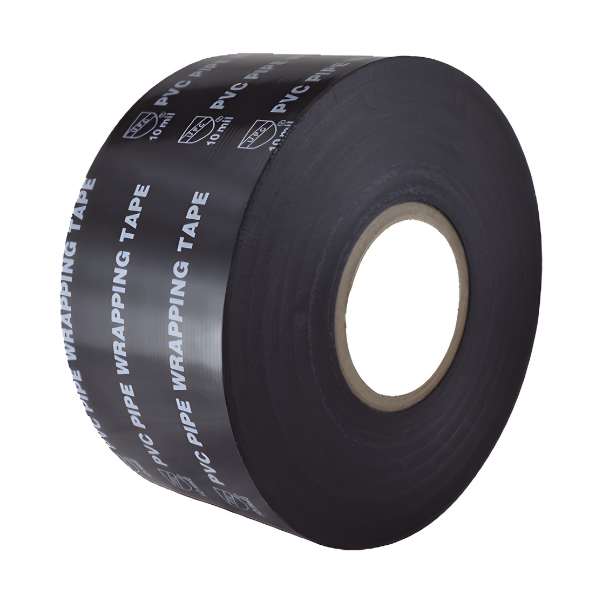Cinta WRAP de PVC / Grado Premium / 4.8 cm (1.89 in) × 10 m (32.8 ft) / Base de Tela Impermeable / Acabado Mate Antirreflejante / Alta Resistencia Ambiental / Negro