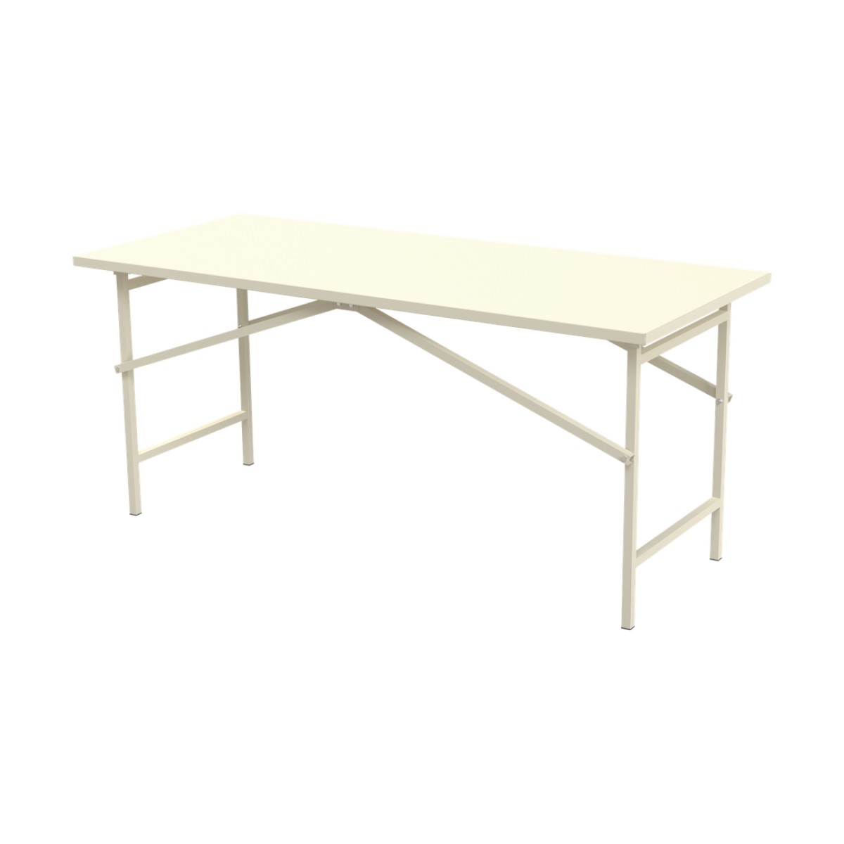 Mesa de Trabajo Plegable 100% para Trabajos Pesados (1832x791x813mm).