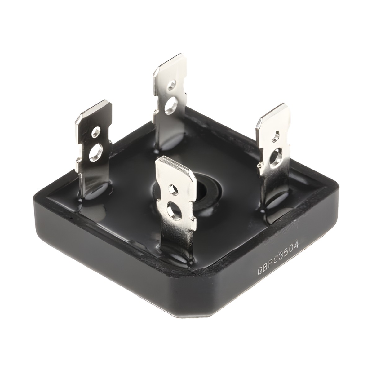 Puente de Diodos Rectificador, 35A, 400 PIV, 29 x 29 mm.