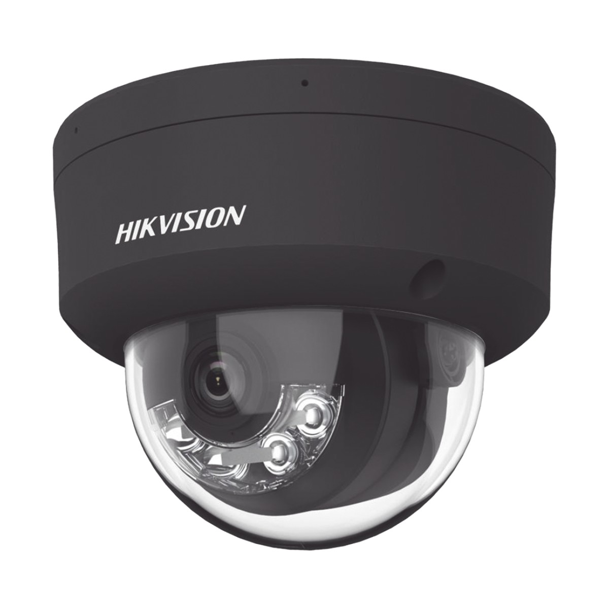 Domo IP 4 Megapixel / Color Negro / Lente 2.8 mm / Dual Light (30 mts Luz Blanca + 30 mts IR) / 2 Micrófonos Integrados / ACUSENSE / Exterior IP67 / IK10 / WDR 120 dB / PoE / ONVIF / Micro SD / Metal / ACUSEEK