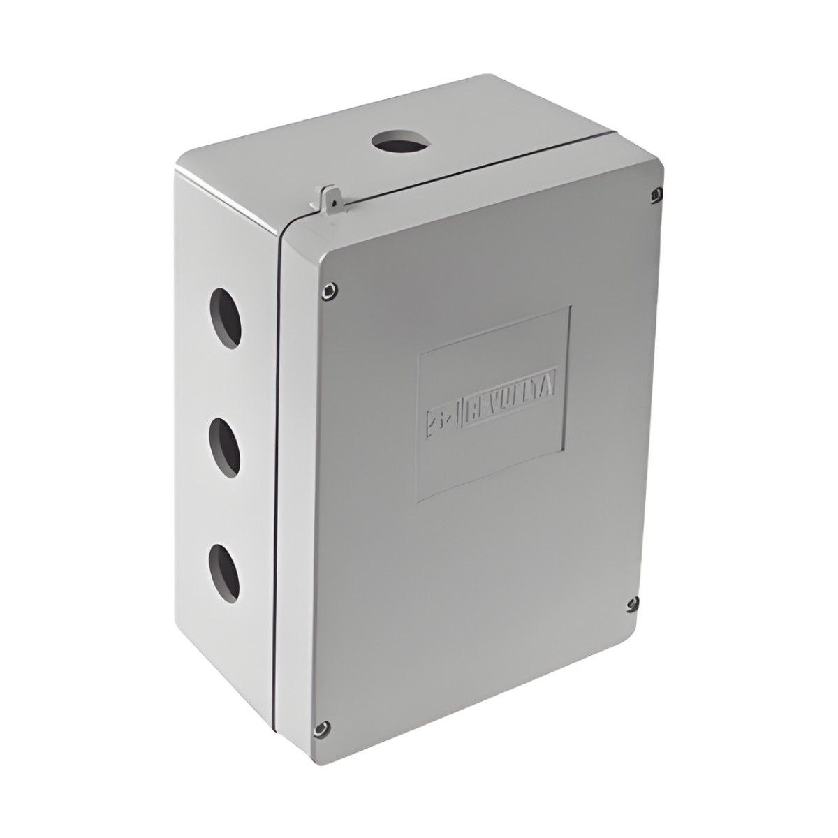 Caja de Unión de Aluminio con 5 salidas de 7/8" / 1 Izq_1 Der_3 Abajo.