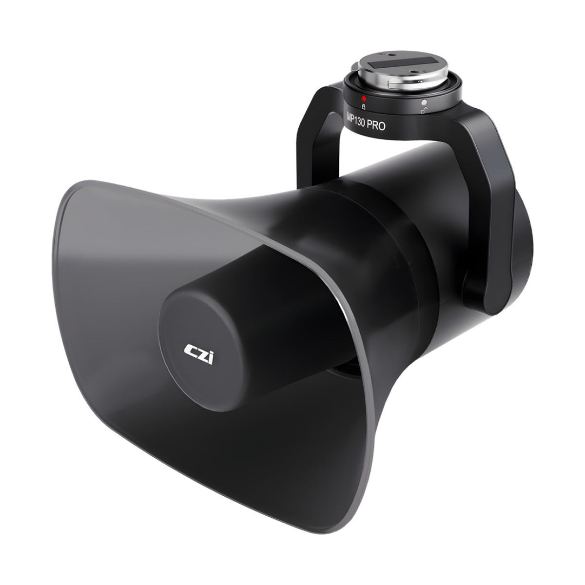 Altavoz de Largo Alcance para Drones, 130 dB de Presión Sonora, Alcance 700 m, Luz de Advertencia Multicolor, Compatible con DJI Matrice M300/M350/M400, Transmisión en Vivo, Reproducción Grabada