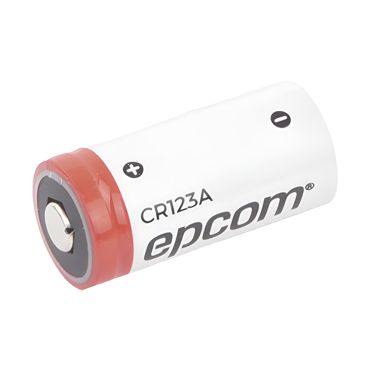 Batería de Litio CR123A / 3V / 1300 mAh / No Recargable / Acero Inoxidable / Operación -40°C a +60°C